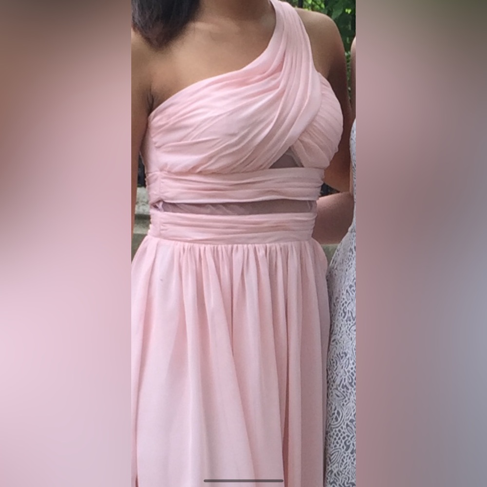 Hailey Logan -One shoulder dress by Adrianna Papell size 3/4